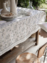 Fig Linens - Fêtes Galantes Tablecloth by Alexandre Turpault - Lifestyle