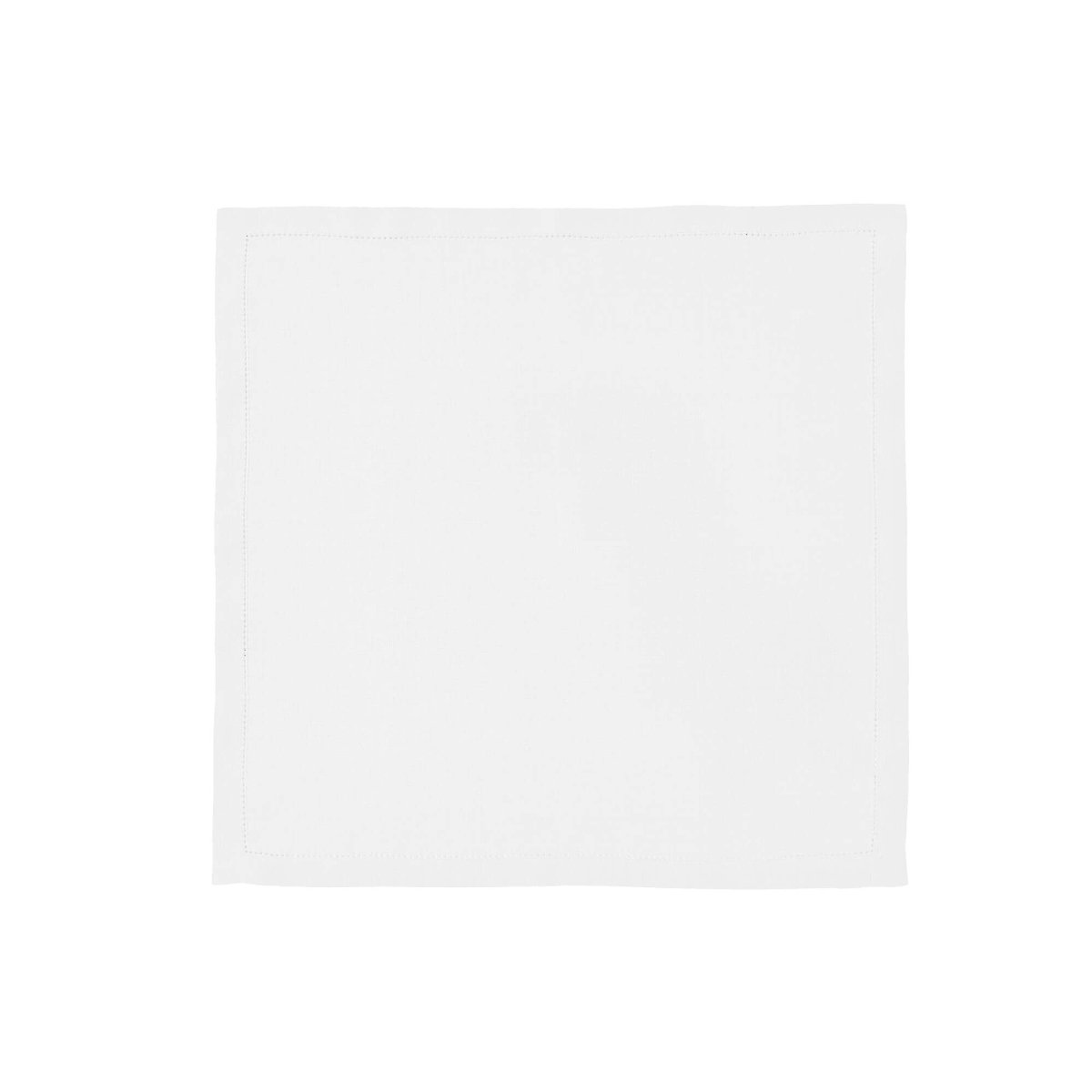 Florence White Linen Napkin by Alexandre Turpault | Fig Linens