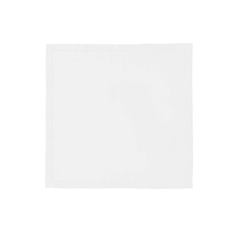 Florence White Linen Napkin by Alexandre Turpault | Fig Linens