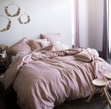 Nouvelle Vague Pink Beige Bedding by Alexandre Turpault | Fig Linens