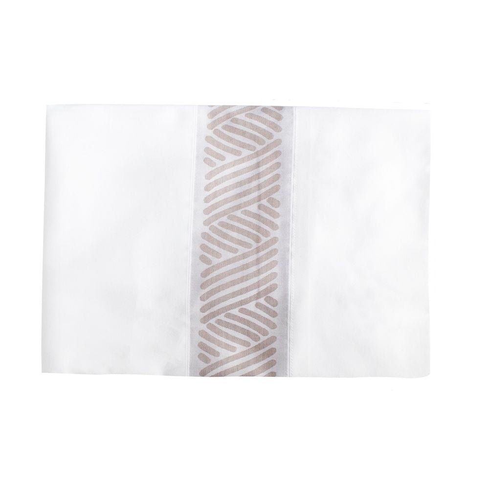 Anatolia Bone & Ash Pillowcases - The Met x Ann Gish | Fig Linens