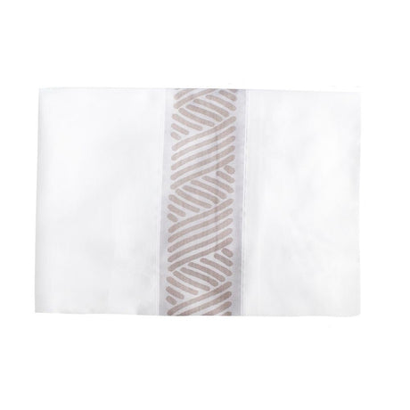 Anatolia Bone & Ash Pillowcases - The Met x Ann Gish | Fig Linens