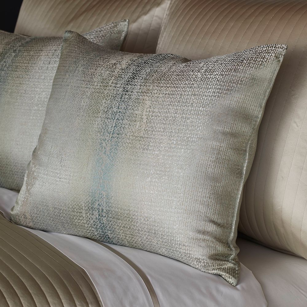 Anguilla Aquamarine Duvet and Shams by Ann Gish | Fig Linens