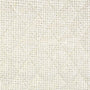 Ivory Swatch - Basketweave Quilted Box Spring Cover by Ann Gish | Fig Linens