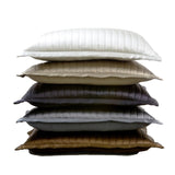 Charmeuse Channel Quilted Pillows by Ann Gish | Fig Linens