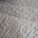 Croc Quartz Coverlet by Ann Gish | Fig Linens