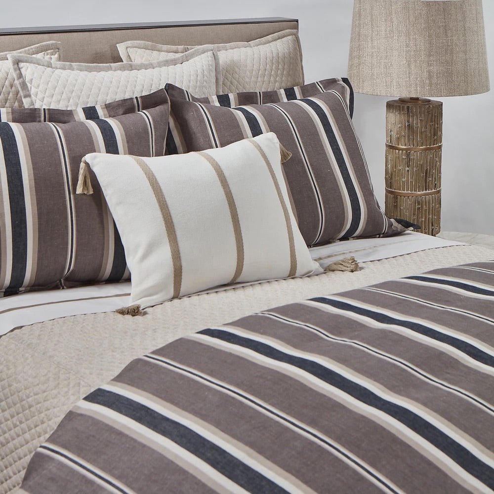 Deck Stripe Duvet Set by Ann Gish | Fig Linen and Home