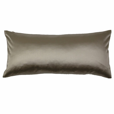 Duchess Mushroom Velvet / Satin Reversible Pillows by Ann Gish | Fig Linens