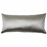 Duchess Platinum Velvet/Satin Reversible Pillows by Ann Gish | Fig Linens