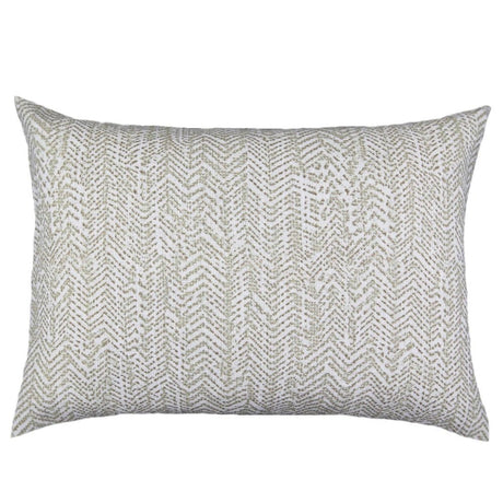 Sage Herringbone Pillow by Ann Gish | Fig Linens