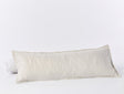 Fig Linens - Natural Organic Relaxed Linen Lumbar Pillow by Coyuchi