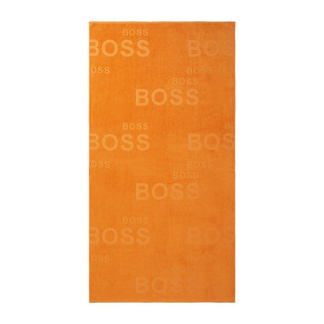 Fig Linens - Coast Desert Sun Orange Beach Towel by Hugo Boss