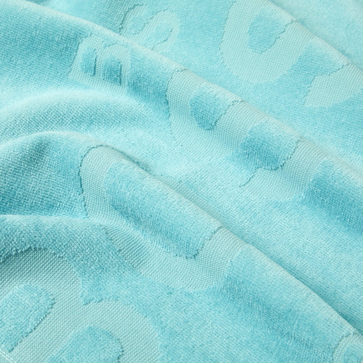 Fig Linens - Coast Lagoon Sculpted Beach Towel by Hugo Boss - Detail