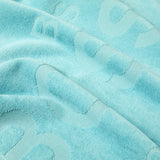 Fig Linens - Coast Lagoon Sculpted Beach Towel by Hugo Boss - Detail