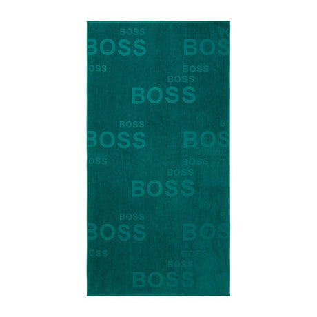 Fig Linens - Coast Teal Beach Towel by Hugo Boss