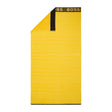 Fig Linens - Striped Logo Yellow Beach Towel by Hugo Boss