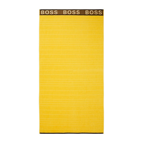 Sun Striped Logo Beach Towel by Hugo Boss | Fig Linens and Home