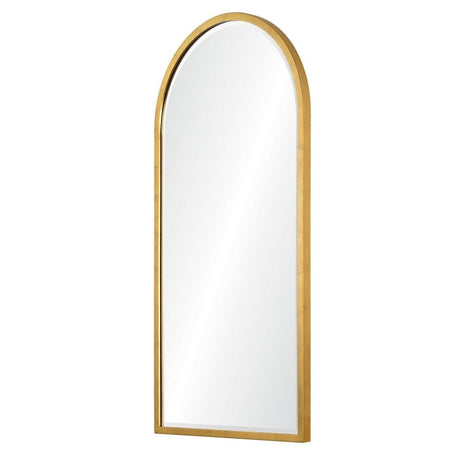 Mirror Image Home - Large Gold Arched Wall Mirror | Fig Linens