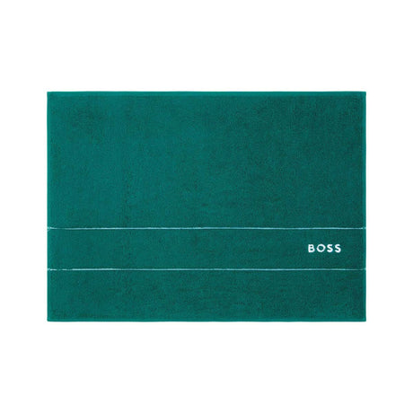 Fig Linens - Plain Everglade Bath Towels by Hugo Boss - Bath Mat