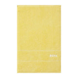 Fig Linens - Plain Limelight Bath Towels by Hugo Boss  - Guest Towel