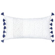 Fig Linens - Sahati Indigo Bolster by John Robshaw