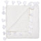 Sahati White Cotton Throw by John Robhsaw - Fig Linens