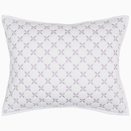 Layla Lavender Pillow Sham by John Robshaw | Fig Linens and Home