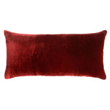 Paprika Ombre Velvet Boudoir Pillow by Kevin O'Brien Studio | Fig Linens