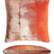 Fig Linens - Sunstone Color Block Velvet Pillow by Kevin O'Brien Studio 