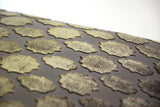 Fig Linens - Oregano Mod Fretwork Velvet Pillow by Kevin O'Brien Studio - details