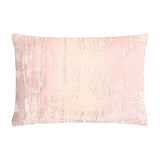 Fig Linens - Brush Stroke Blush Velvet Boudoir Pillows by Kevin O'Brien Studio