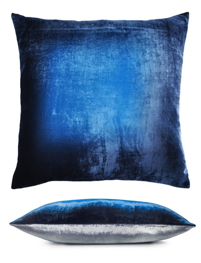 Dusk / Midnight Two Tone Ombre Pillow by Kevin O'Brien Studio - Fig Linens