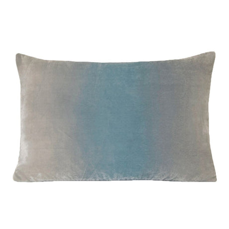 Robin’s Egg Ombre Velvet Pillows by Kevin O’Brien Studio - Fig Linens