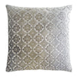 Fig Linens - Small Moroccan Velvet Nickel Pillows by Kevin O’Brien Studio