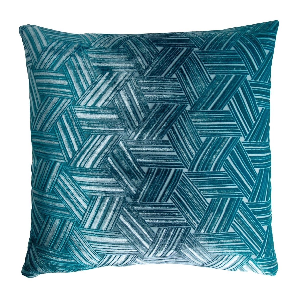 Pacific Entwined Velvet Pillow by Kevin O'Brien Studio | Fig Linens