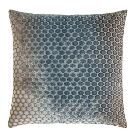 Gunmetal Dots Decorative Pillow by Kevin O'Brien Studio | Fig Linens