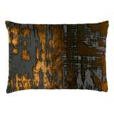 Brush Stroke Copper Ivy Velvet Boudoir Pillows Kevin O'Brien Studio - Fig Linens