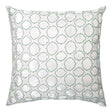 Grass Tile Velvet Appliqué Pillow by Kevin O'Brien Studio - Fig Linens