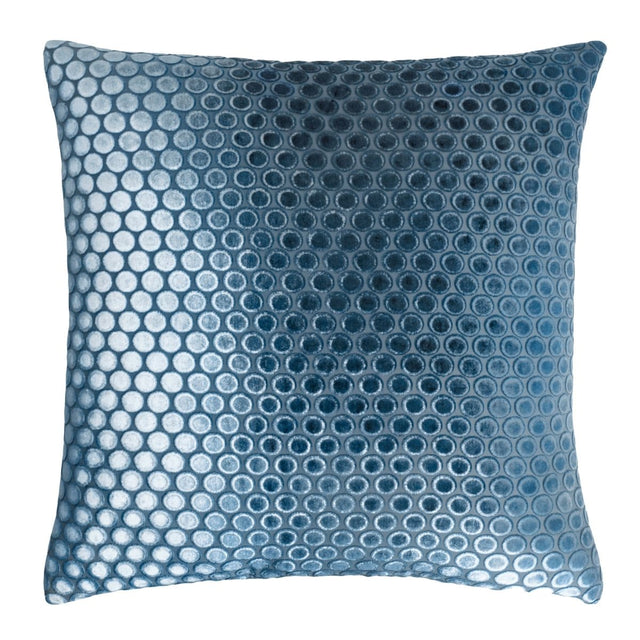 Denim Dots Decorative Pillow by Kevin O'Brien Studio | Fig Linens