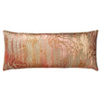 Sunstone Willow Metallic Velvet Throw Pillow by Kevin O'Brien Studio