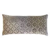 Fig Linens - Small Moroccan Velvet Boudoir Pillows by Kevin O’Brien Studio