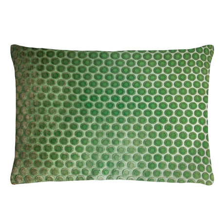 Fig Linens - Dots Velvet Grass Pillows by Kevin O’Brien Studio