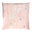 Blush Peacock Feather Decorative Pillow by Kevin O'Brien Studio