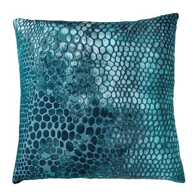 Pacific Snakeskin Decorative Pillow by Kevin O'Brien Studio