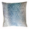 Fig Linens - Robin's Egg Entwined Velvet Pillow by Kevin O'Brien Studio 