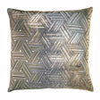 Nickel Entwined Velvet Pillow by Kevin O'Brien Studio | Fig Linens