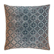 Fig Linens - Small Moroccan Gunmetal Velvet Pillows by Kevin O'Brien Studio