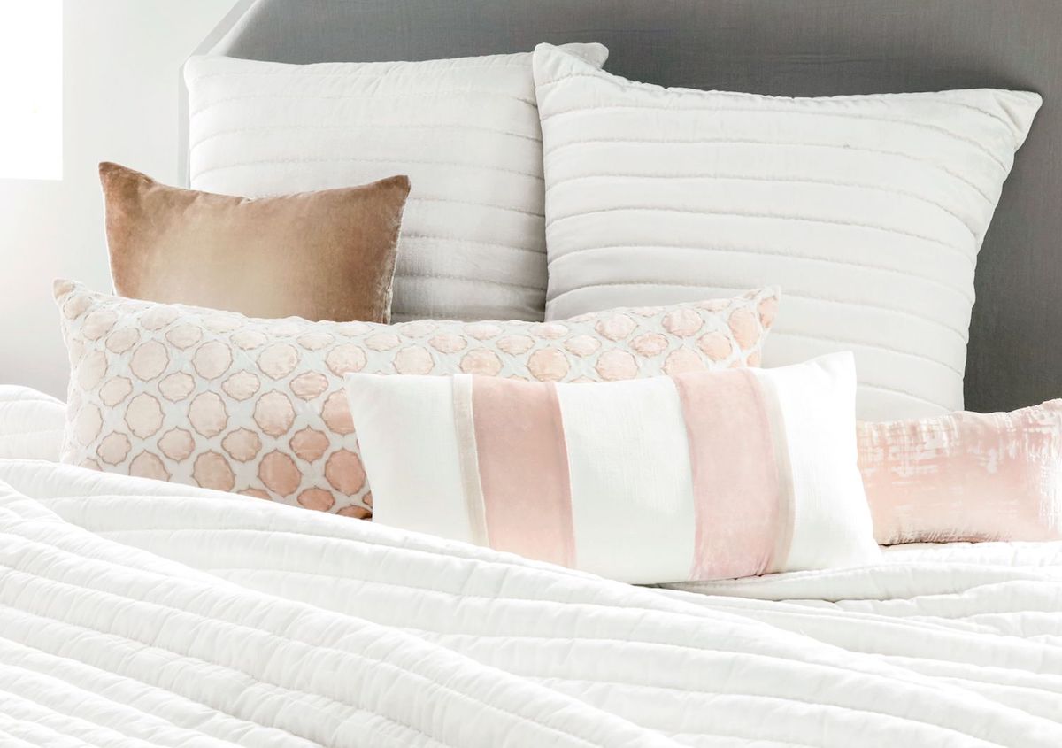 Channel White Velvet Bedding by Kevin O'Brien Studio | Fig Linens