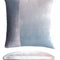 Fig Linens - Moonstone Color Block Velvet Pillow by Kevin O'Brien Studio