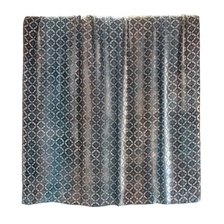 Fig Linens - Gunmetal Small Moroccan Velvet Throw by Kevin O'Brien Studio